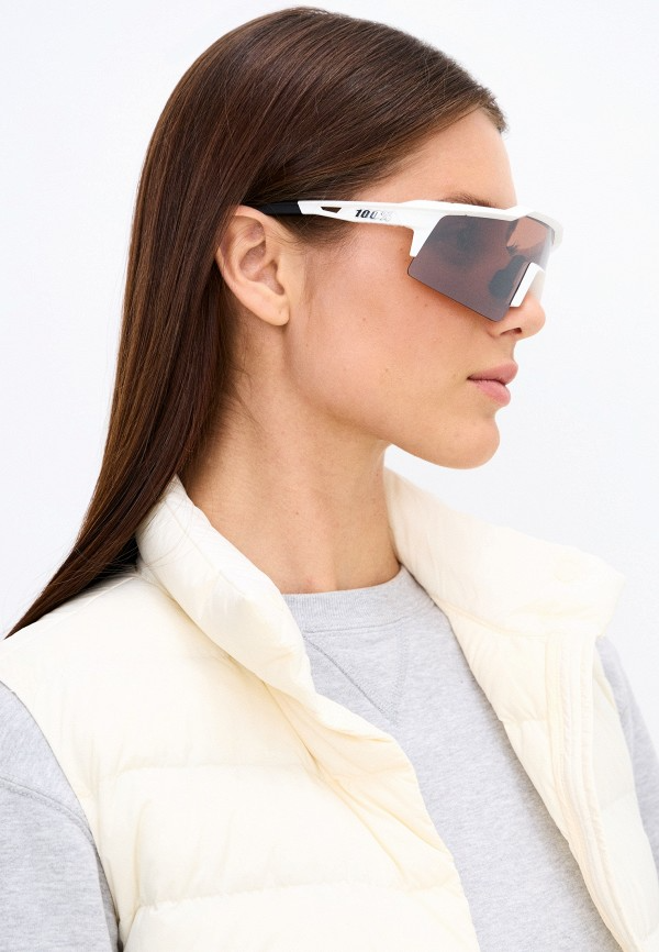 Купить Спортивные очки с диоптриями 100% Speedcraft SL / Matte White / HiPER Silver Mirror Lens, rx-056/60008-00002 7ft.ru в интернет магазине Семь Футов