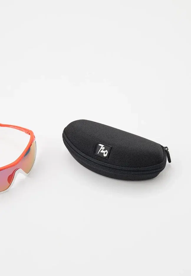 Купить Спортивные очки с диоптриями 720armour Analog Pro / Matte Neon Red Orange / Matte White Gasket / Smoke Full Red Ti Lens, rx-234/b355g-3 7ft.ru в интернет магазине Семь Футов