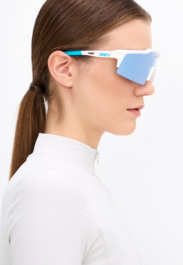 Купить Спортивные очки с диоптриями 100% Speedcraft SL / Movistar Team White / HiPER Blue Multilayer Mirror Lens, rx-056/60008-00009 7ft.ru в интернет магазине Семь Футов
