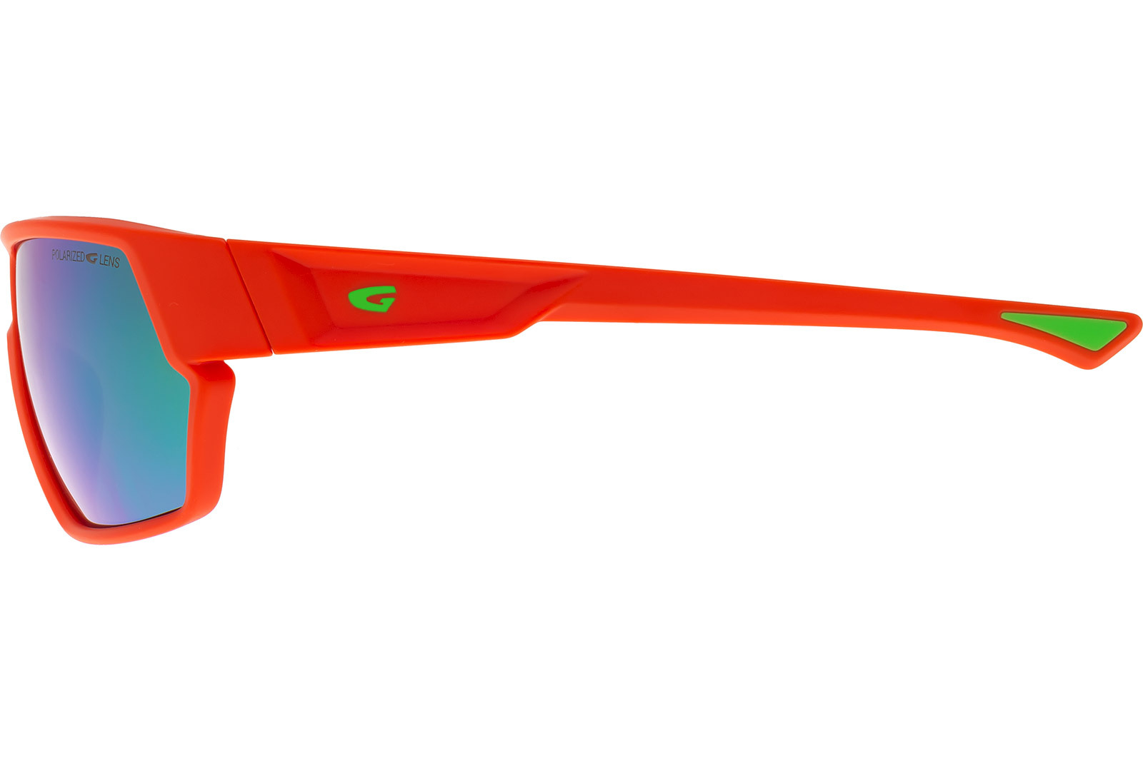 Купить Спортивные очки GOG G1 / Matt Neon Orange-Green / Polarized Green Lens, e105-4p 7ft.ru в интернет магазине Семь Футов