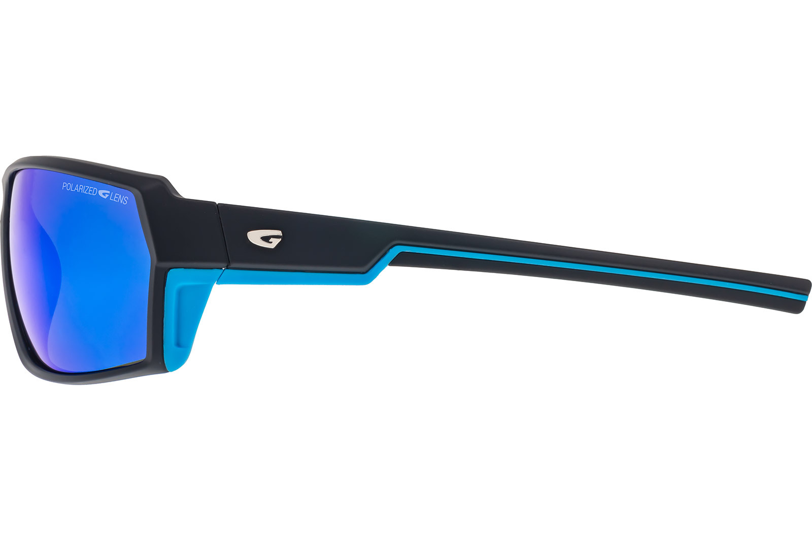 Купить Спортивные очки GOG Mistral / Matt Black-Blue / Polarized White-Blue Lens, e277-2p 7ft.ru в интернет магазине Семь Футов