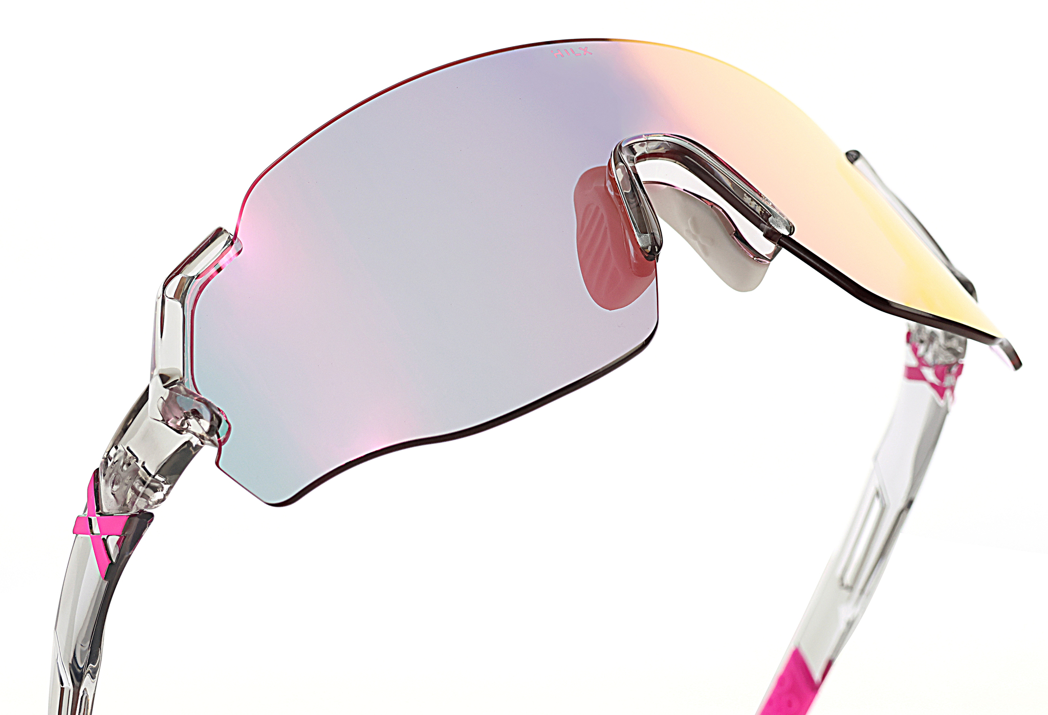 Купить Спортивные очки с диоптриями HILX Savage (L) Shiny Crystal Grey Pink / Pink Lens, rx-562/hsa00418-sv4pk16 7ft.ru в интернет магазине Семь Футов