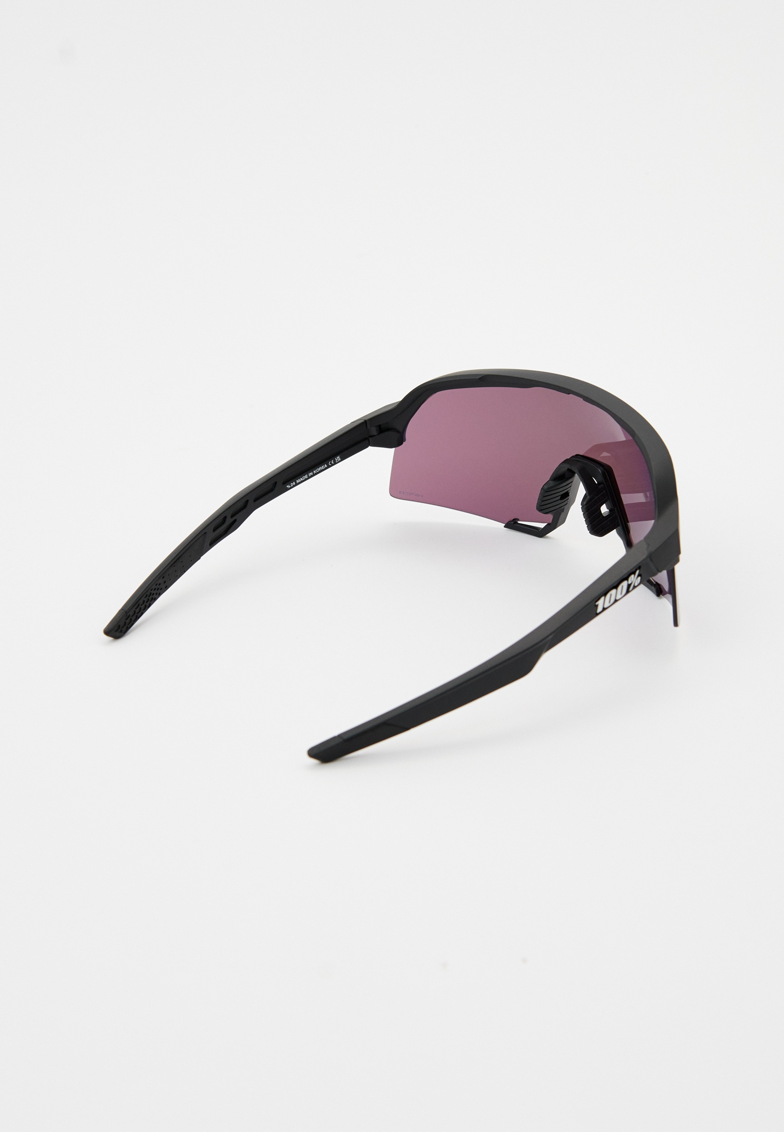 Купить Спортивные очки с диоптриями 100% S3 Matte Black / HiPER Blue Mirror Lens, rx-056/60005-00007 7ft.ru в интернет магазине Семь Футов