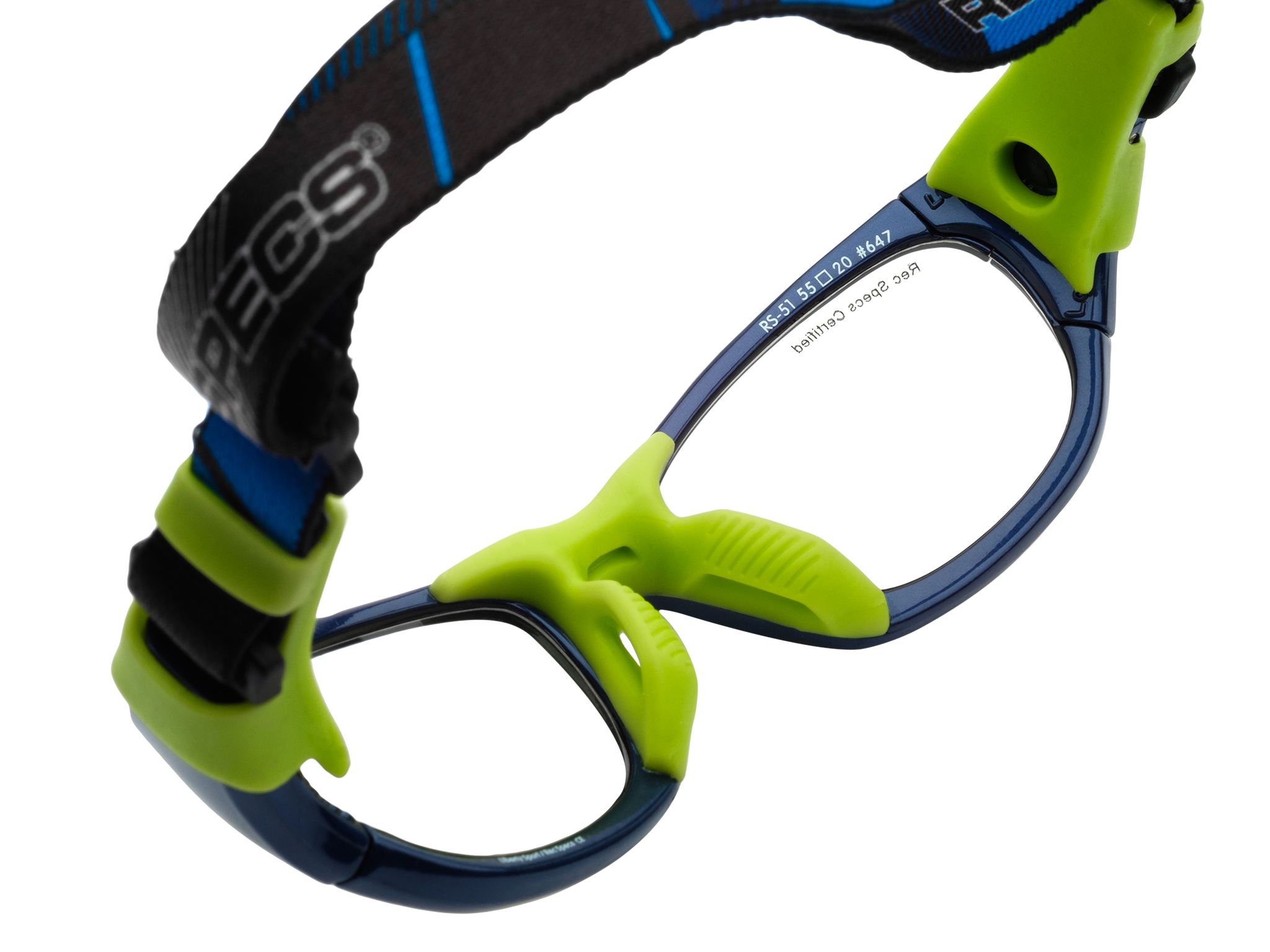 Купить Спортивные очки с диоптриями Rec Specs / Rs-51 / Shiny Navy / Green, rs-51 nvgr5520csf 7ft.ru в интернет магазине Семь Футов