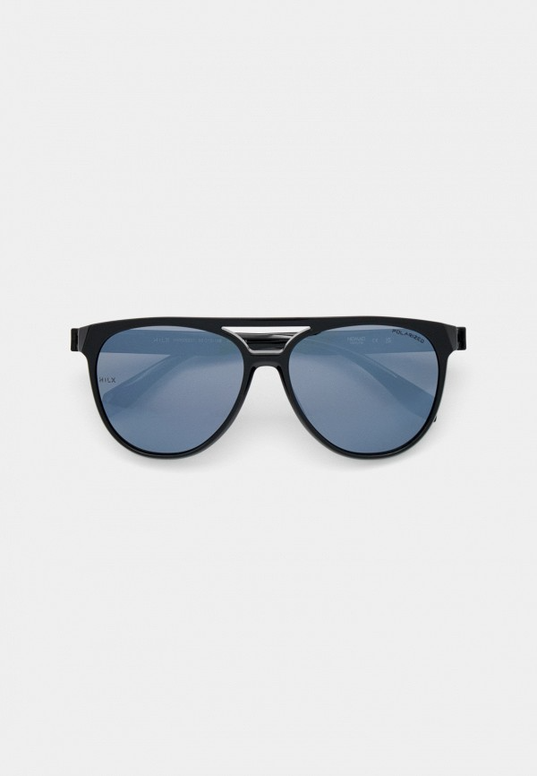 Купить Спортивные очки HILX Valkyrie Shiny Solid Black / Black Mirror Polarized Lens, hvk05301-vkpbk14 7ft.ru в интернет магазине Семь Футов