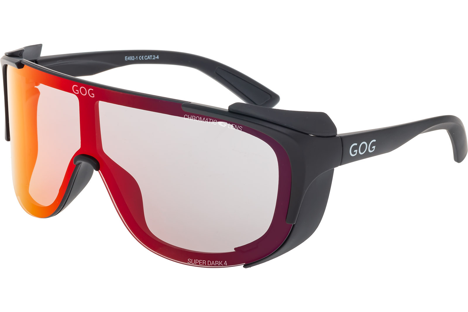 Купить Спортивные очки GOG Tatra / Matt Black / Photochromic Red Lens, e492-1c 7ft.ru в интернет магазине Семь Футов