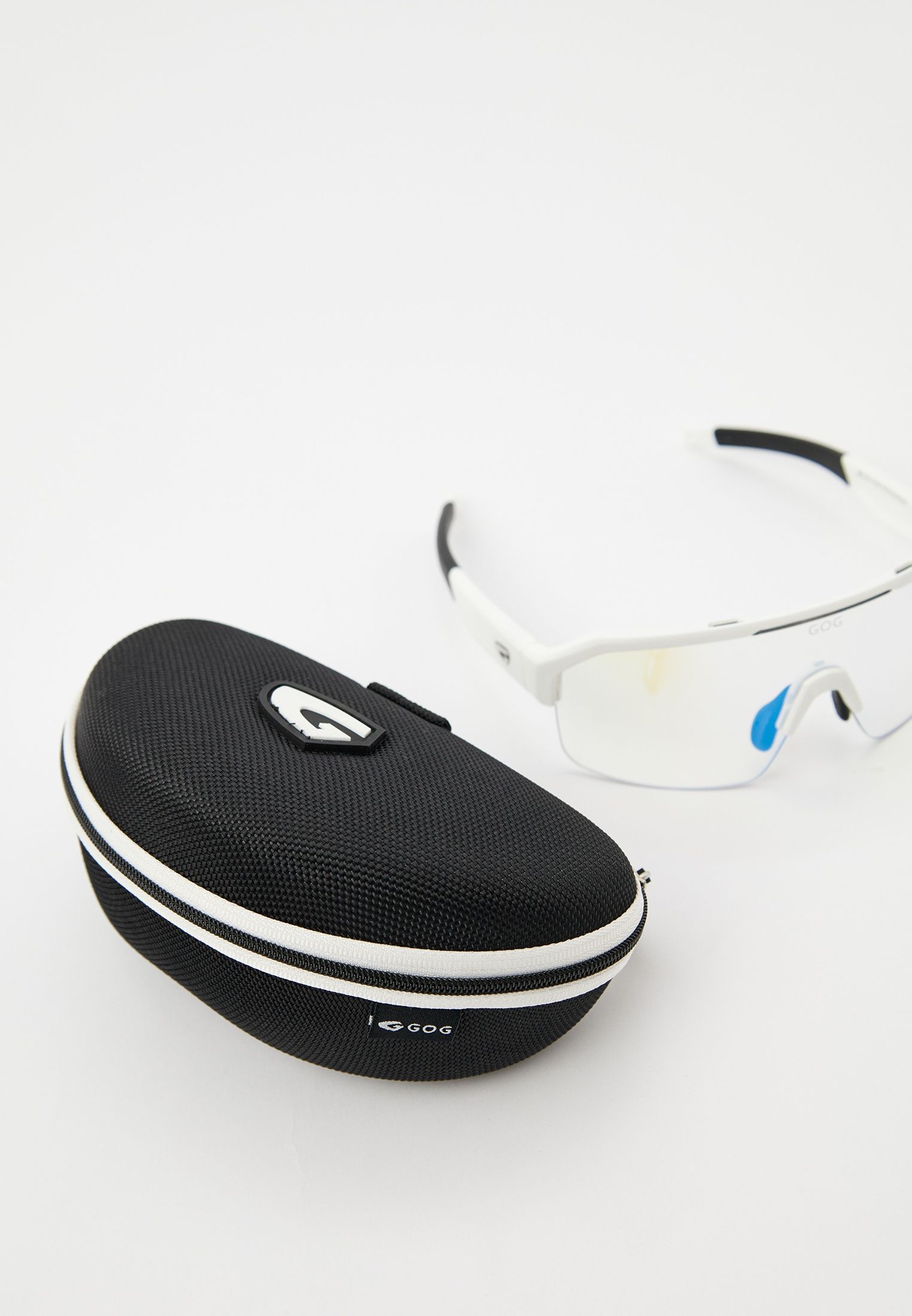 Купить Спортивные очки с диоптриями GOG Thor C / Matt White-Black / Photochromic Blue Lens, rx-e600-4cr 7ft.ru в интернет магазине Семь Футов
