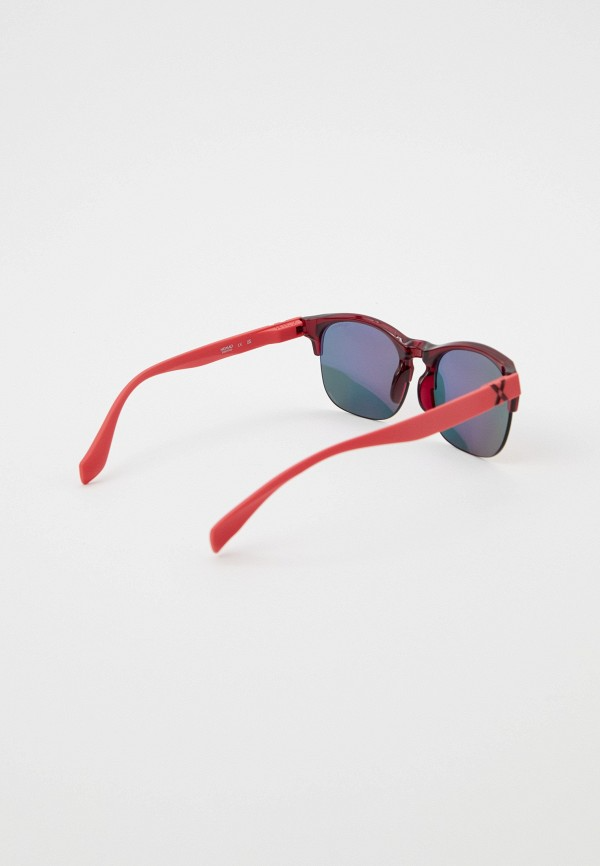 Купить Спортивные очки HILX Interloop Shiny Crystal Dark Red Matt Solid Red / Red Mirror Polarized Lens, hil05004-ilprd3 7ft.ru в интернет магазине Семь Футов