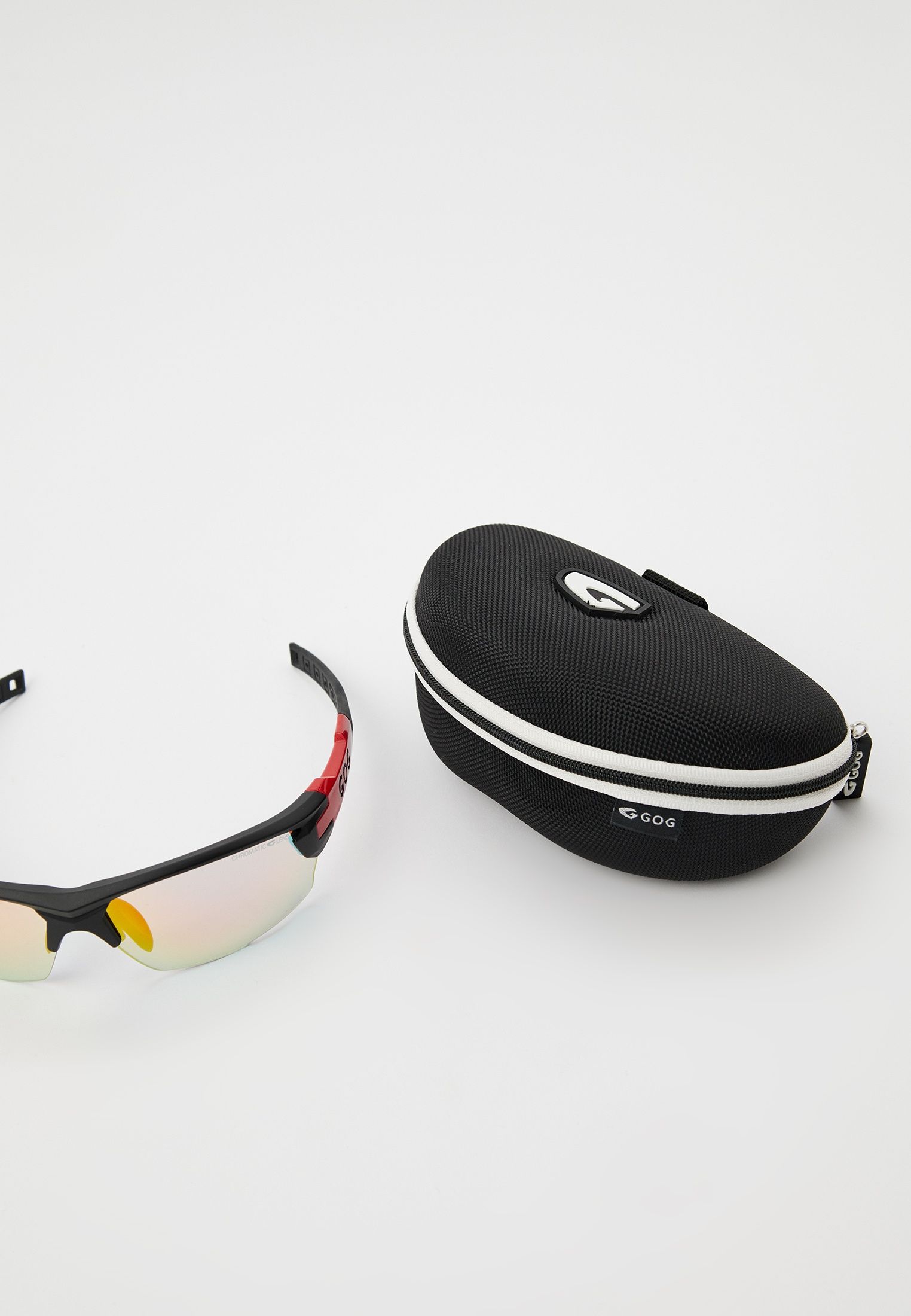 Купить Спортивные очки с диоптриями GOG Steno C / Matt Black-Red / Photochromic Red Lens, rx-910/e544-4 7ft.ru в интернет магазине Семь Футов