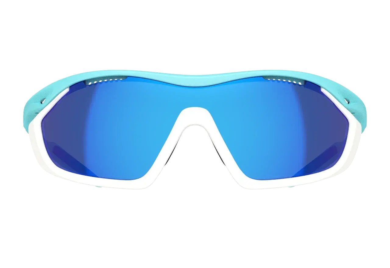Купить Спортивные очки с диоптриями 720armour Analog Pro / Matte Aquamarine / Matte White Gasket / Smoke Full Blue Ti Lens, rx-234/b355g-5 7ft.ru в интернет магазине Семь Футов