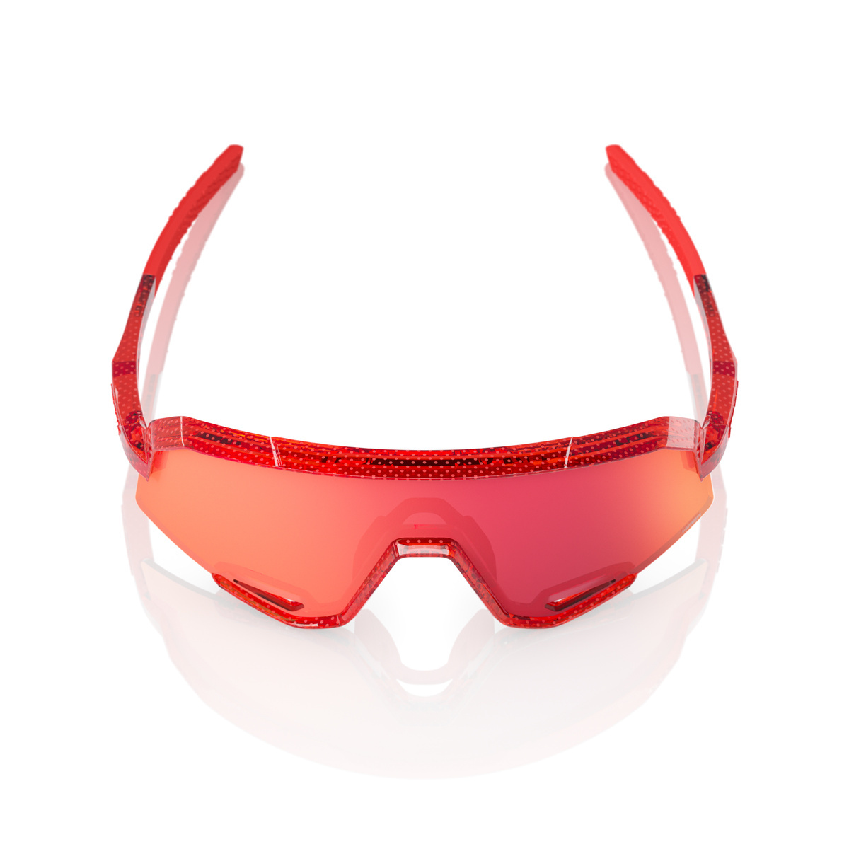 Купить Спортивные очки 100% SLENDALE - Campari Translucent Red - HiPER Fire Red Mirror, 60057-00014 7ft.ru в интернет магазине Семь Футов