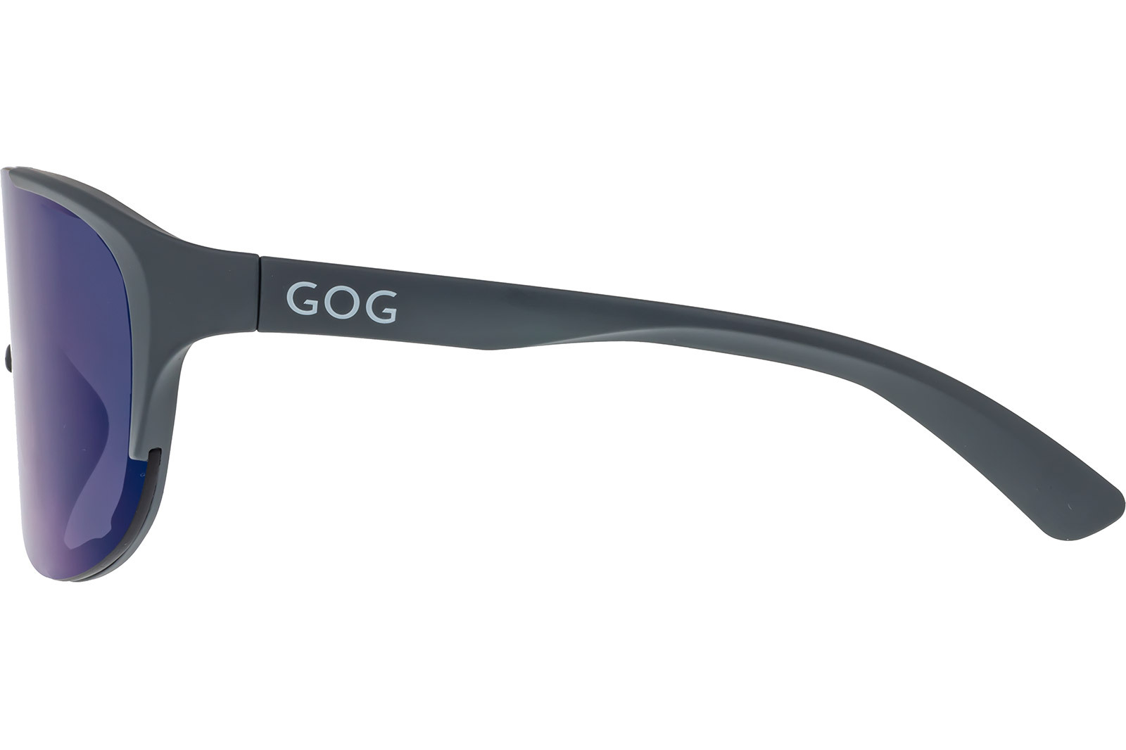 Купить Спортивные очки GOG Medusa / Matt Grey-Black / Blue Lens, e504-2 7ft.ru в интернет магазине Семь Футов