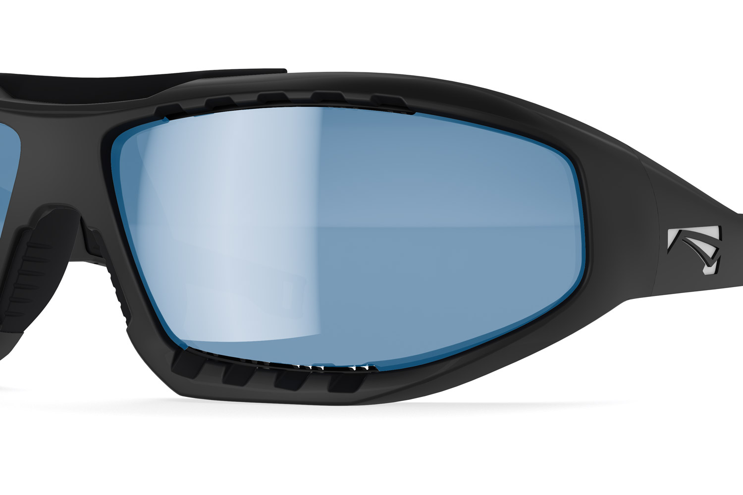 Купить Спортивные очки LiP Surge Aero / Matt Black - Black / PC Polarized / Vivide Ice Blue, 3737 7ft.ru в интернет магазине Семь Футов
