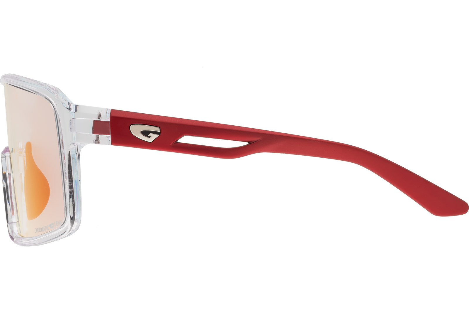 Купить Спортивные очки GOG Ragnarok / Cristal Clear-Matt Metallic Red / Photochromic Red Lens, e517-3c 7ft.ru в интернет магазине Семь Футов