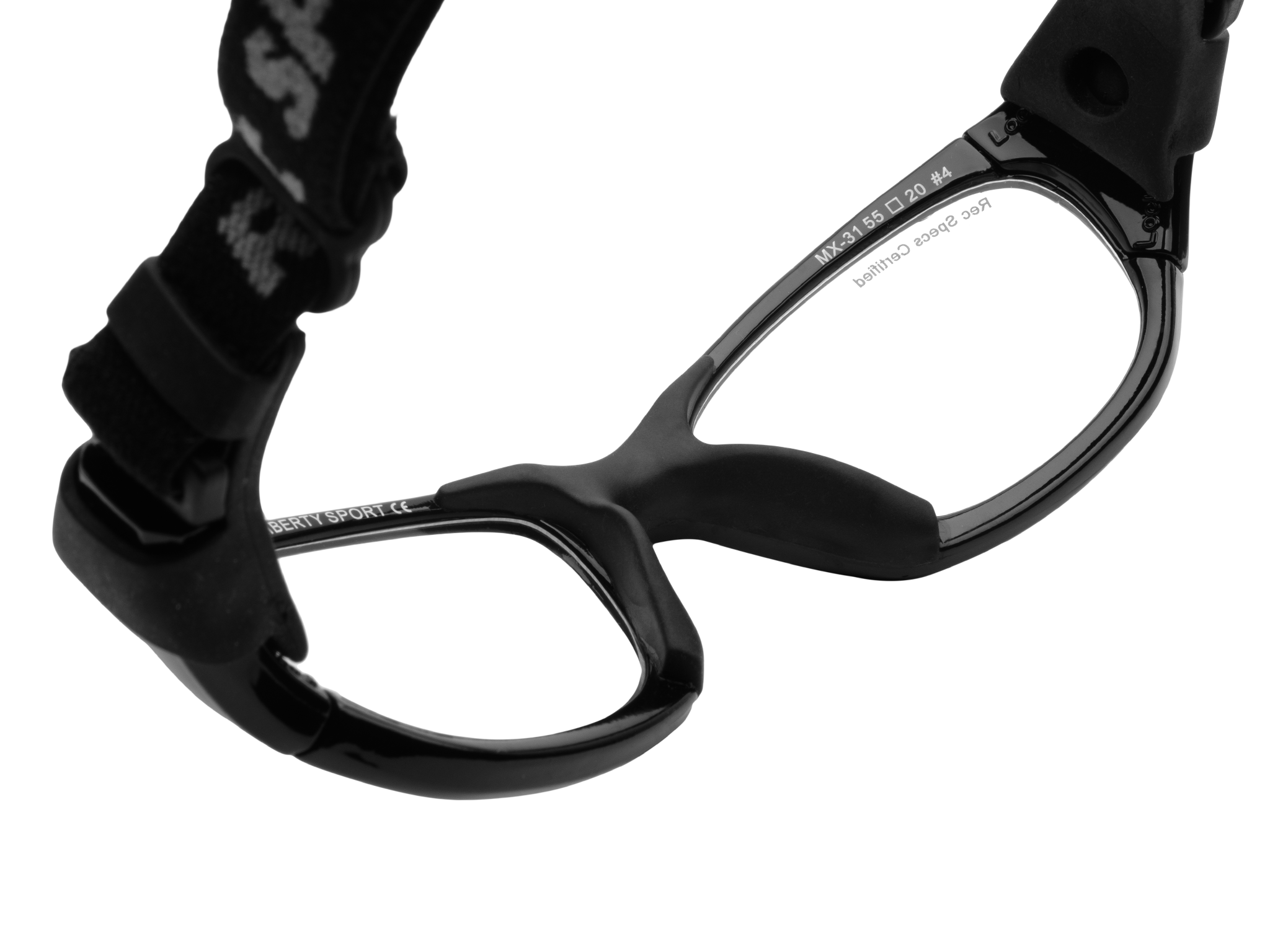 Купить Спортивные очки с диоптриями Rec Specs / Maxx 31 / Shiny Black, mx-31 shbk5520c 7ft.ru в интернет магазине Семь Футов