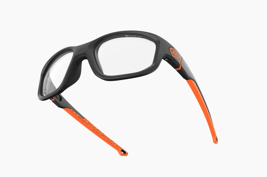 Купить Спортивные очки с диоптриями Demetz Puntaco / Matt Black / Matt Orange V. Colourless cat. 0, puntaco516459 7ft.ru в интернет магазине Семь Футов
