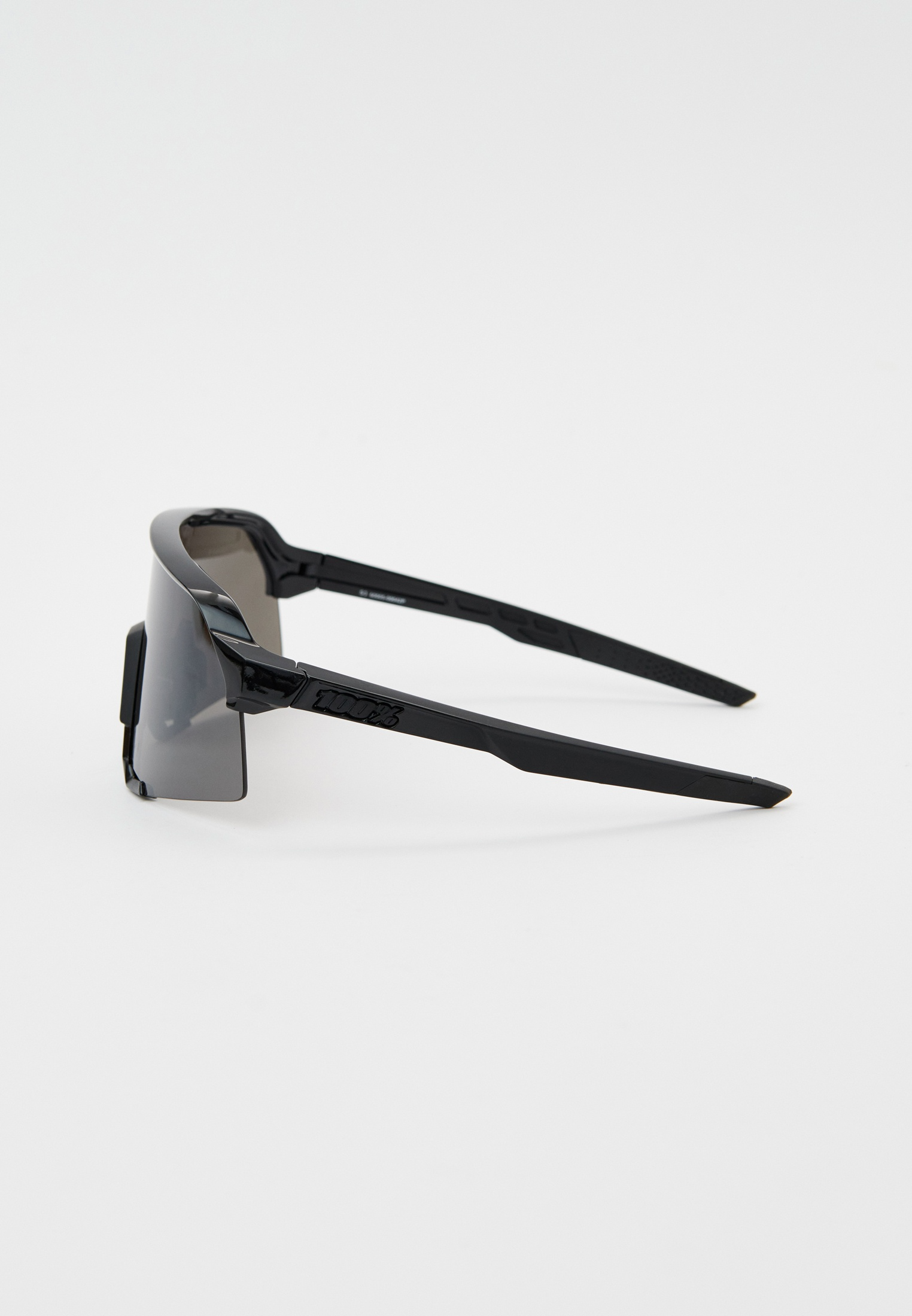 Купить Спортивные очки с диоптриями 100% S3 Gloss Black Matte Black - Black Mirror Lens, rx-056/60005-00042 7ft.ru в интернет магазине Семь Футов