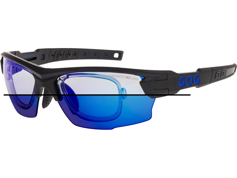 Купить Спортивные очки GOG Steno C / Matt Black / Photochromic Blue Lens, e544-1cr 7ft.ru в интернет магазине Семь Футов