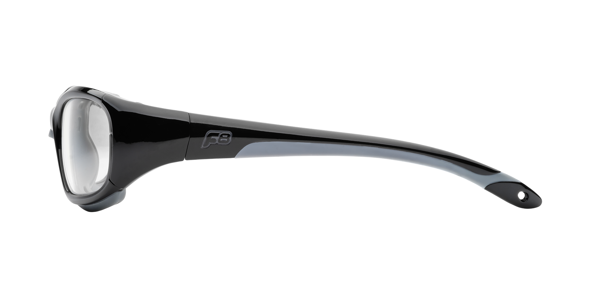 Купить Спортивные очки с диоптриями Rec Specs / Slam XL / Shiny Black Grey, slamxlshbg5519135csf 7ft.ru в интернет магазине Семь Футов