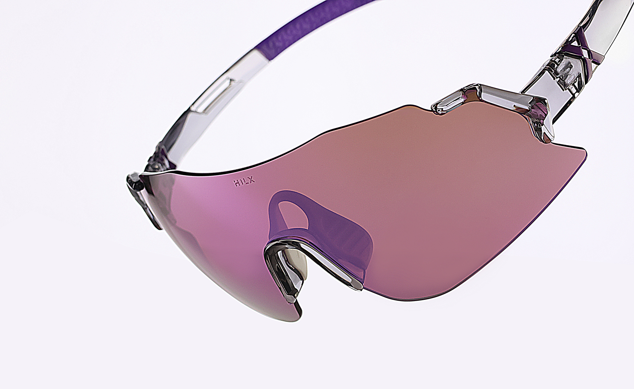 Купить Спортивные очки с диоптриями HILX Savage 2.0 Shiny Crystal Grey Pink / Pink Lens, rx-562/hsa05409-sv5pk16 7ft.ru в интернет магазине Семь Футов