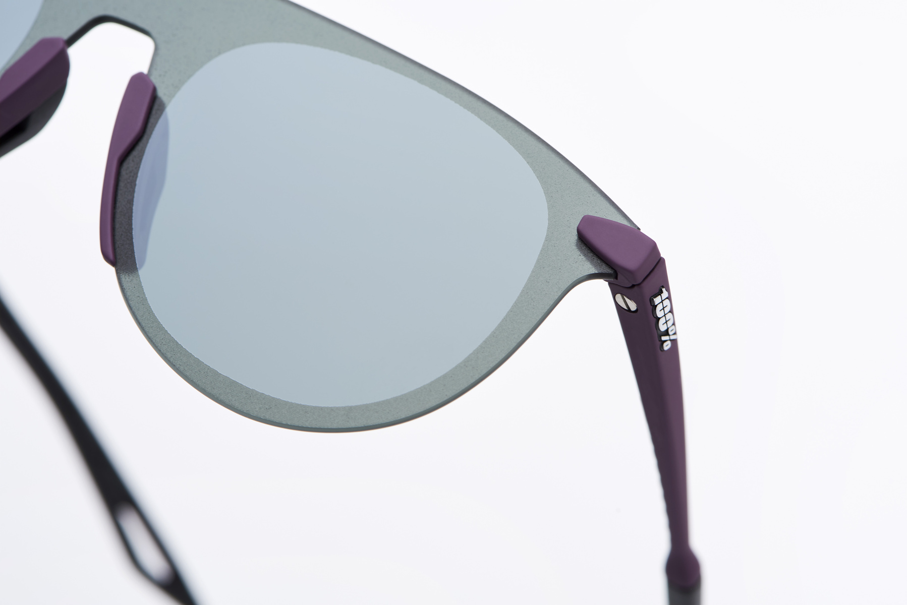 Купить Спортивные очки 100% LEGERE COIL Soft Tact Deep Purple - Black Mirror Lens, 60055-00004 7ft.ru в интернет магазине Семь Футов