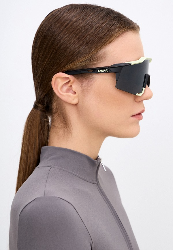 Купить Спортивные очки с диоптриями 100% Speedcraft / Soft Tact Glow / Black Mirror Lens OS, rx-056/60007-00025 7ft.ru в интернет магазине Семь Футов