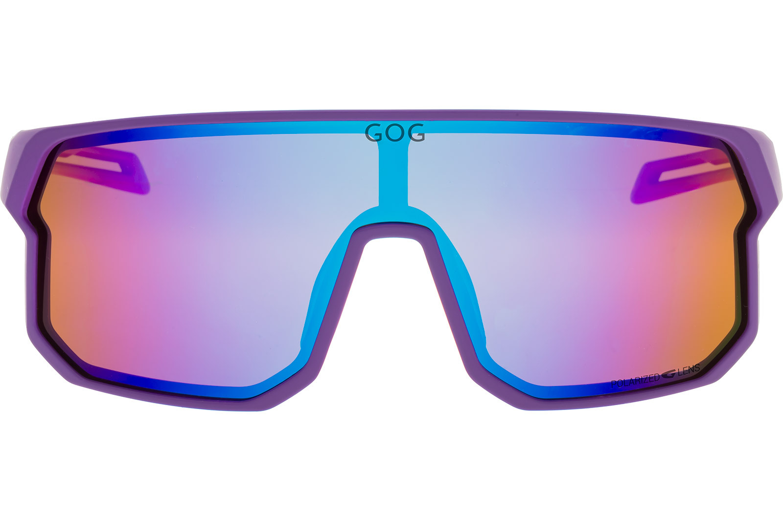 Купить Спортивные очки GOG Vidar / Matt Purple-Pink / Polarized Blue Lens, e518-3p 7ft.ru в интернет магазине Семь Футов