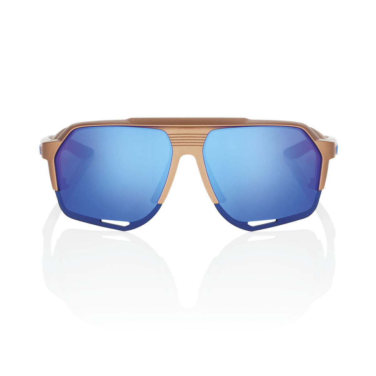 Купить Спортивные очки 100% Norvik / Matte Copper Chromium / Blue Multilayer Mirror Lens, 60031-00006 7ft.ru в интернет магазине Семь Футов