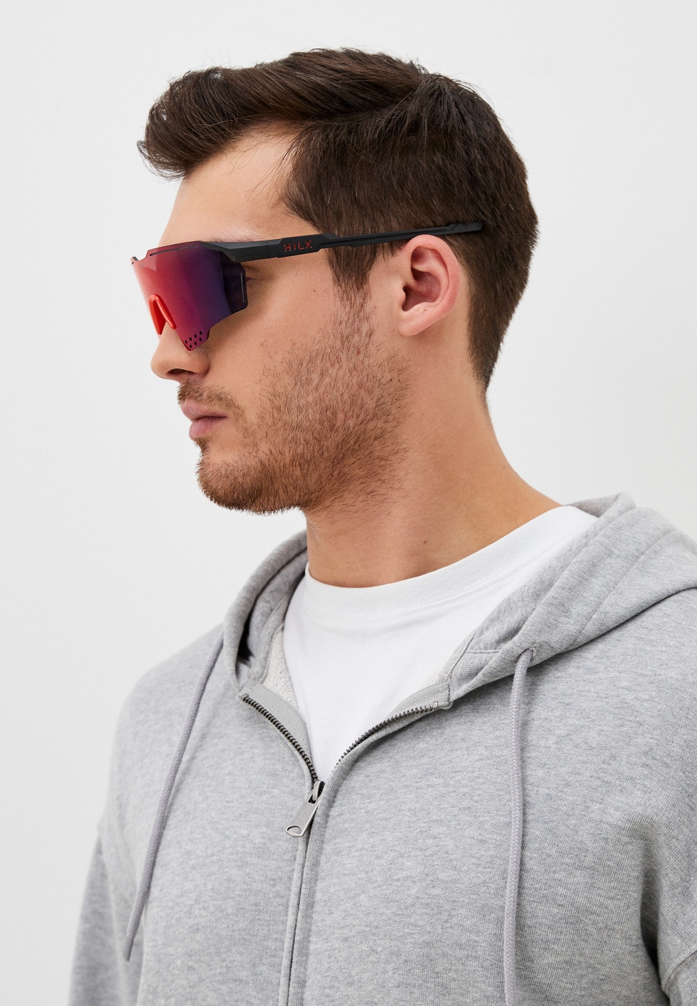 Купить Спортивные очки с диоптриями HILX Gladiator (L) / Matt Black / Red Mirror Lens, rx-555/hgd04901-gd4rd3 7ft.ru в интернет магазине Семь Футов