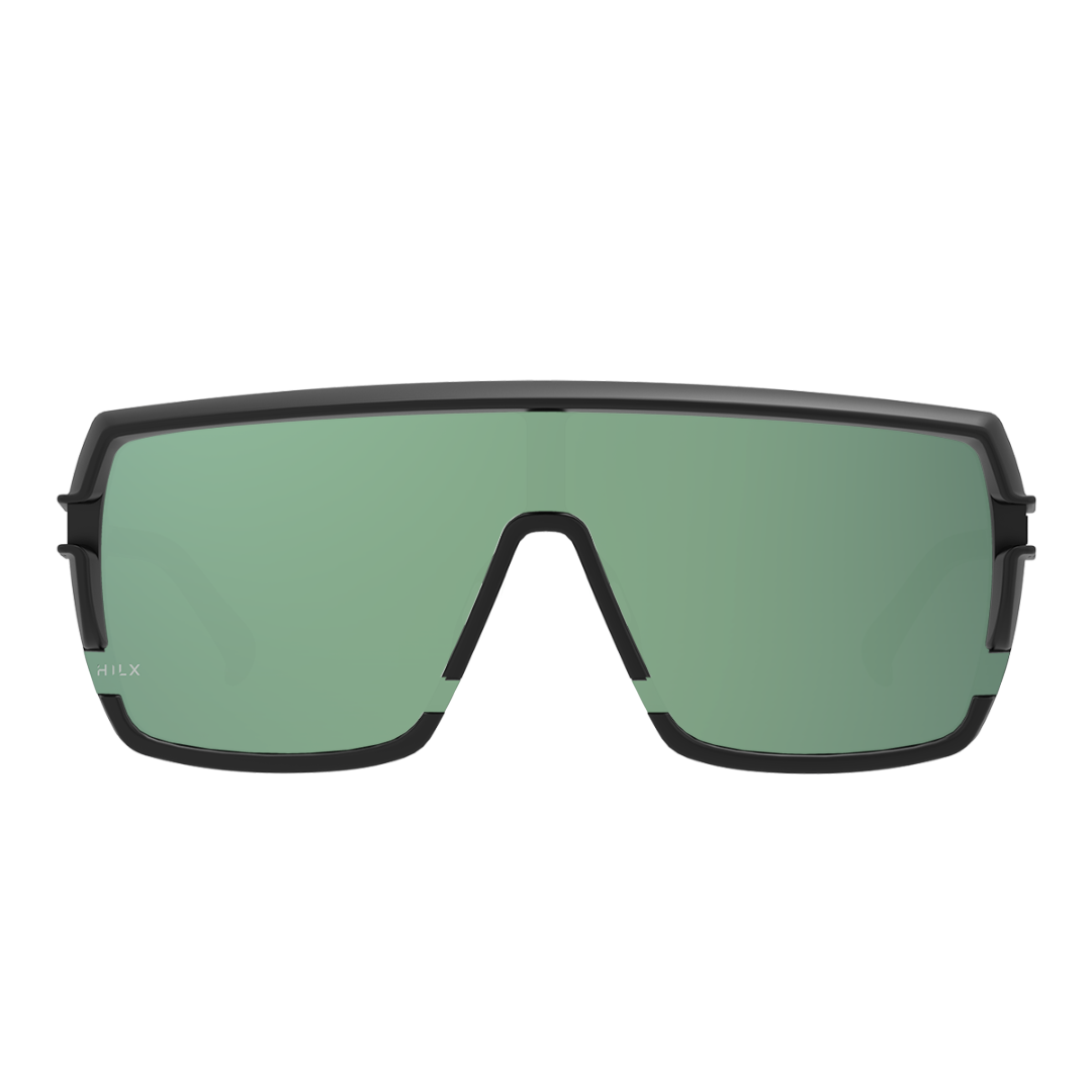 Купить Спортивные очки HILX Youngblood Matt Black / Green Lens, hyb00703-ybgn1 7ft.ru в интернет магазине Семь Футов