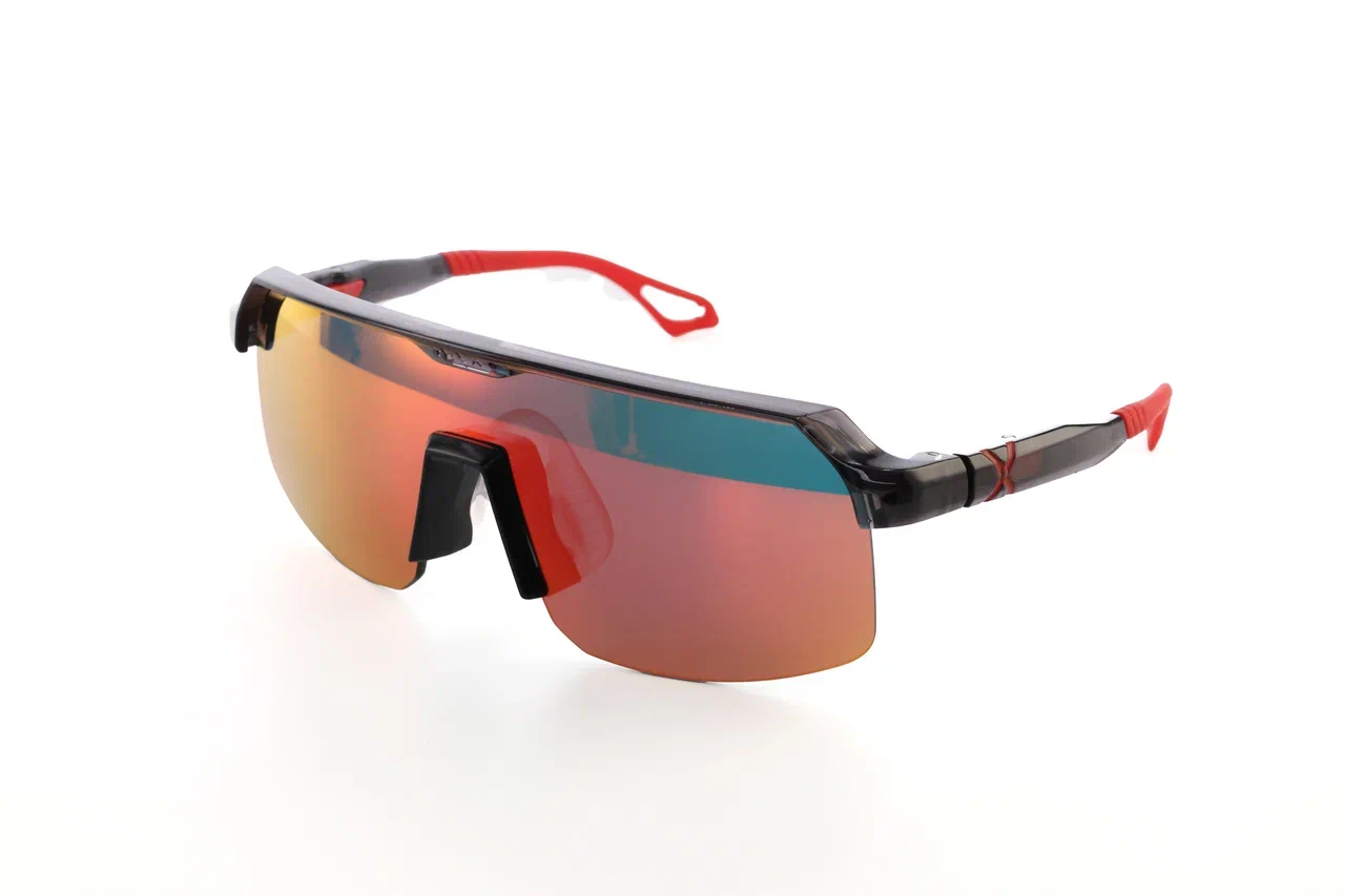Купить Спортивные очки HILX Inferno Shiny Crystal Dark Grey / Red Lens, hif06103-ifrd4 7ft.ru в интернет магазине Семь Футов