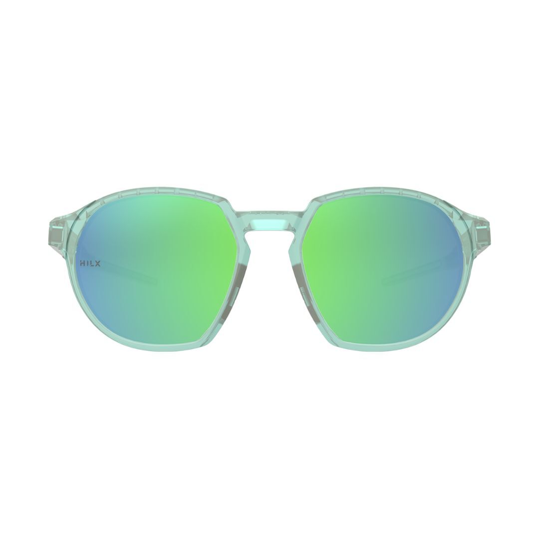 Купить Спортивные очки HILX Orion Matt Crystal Green / Green Mirror Polarized Lens, hor04703-orpgn16 7ft.ru в интернет магазине Семь Футов