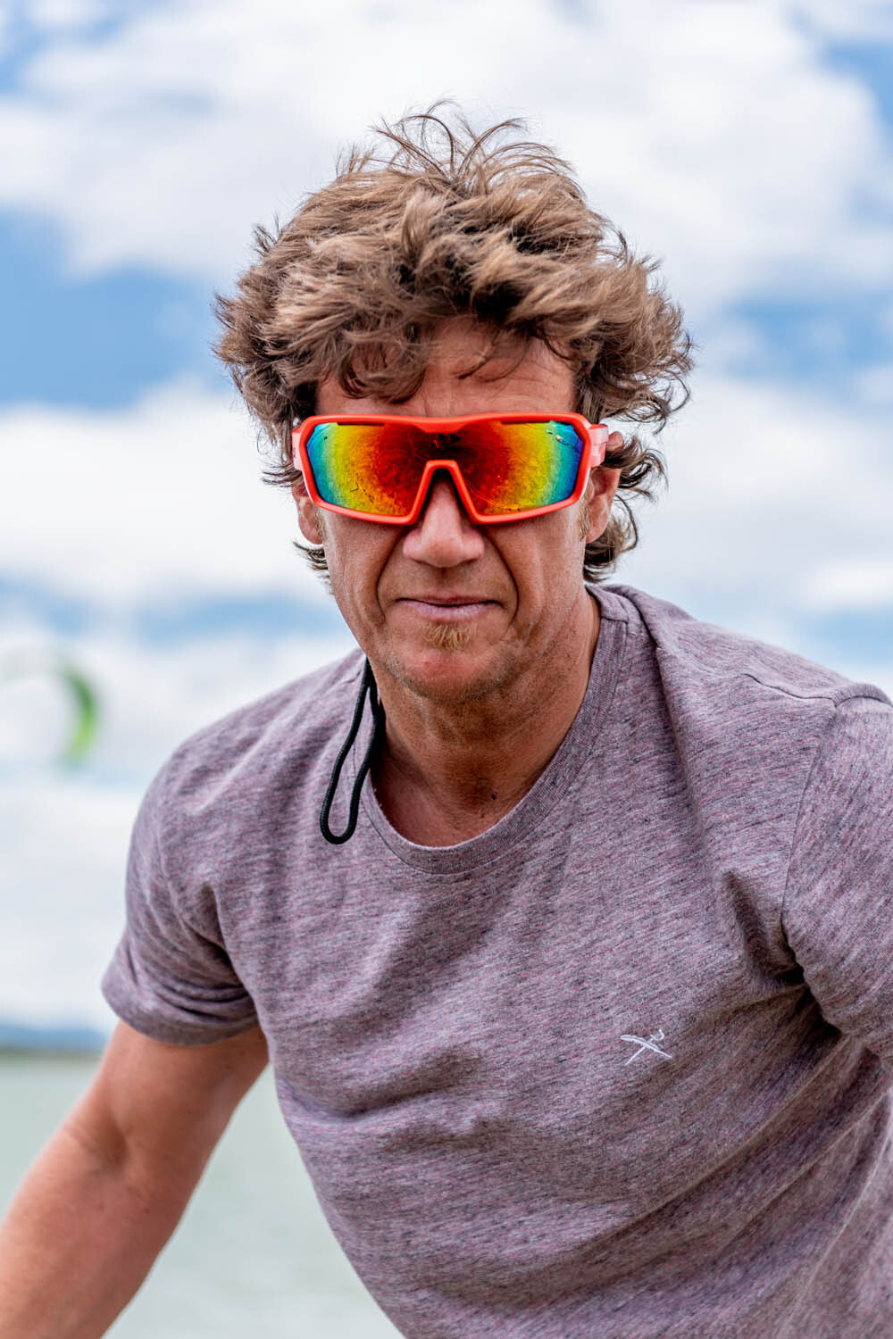 Купить Спортивные очки с диоптриями OCEAN Chameleon Matt Orange / Revo Orange Polarized lenses, rx-687/3700.5 7ft.ru в интернет магазине Семь Футов