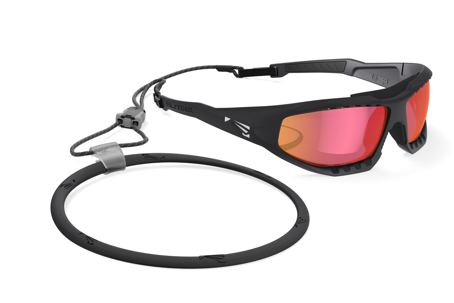 Купить Спортивные очки LiP Surge Aero / Matt Black - Black / PC Polarized / Levante Series Rose ML Pink, 3966 7ft.ru в интернет магазине Семь Футов