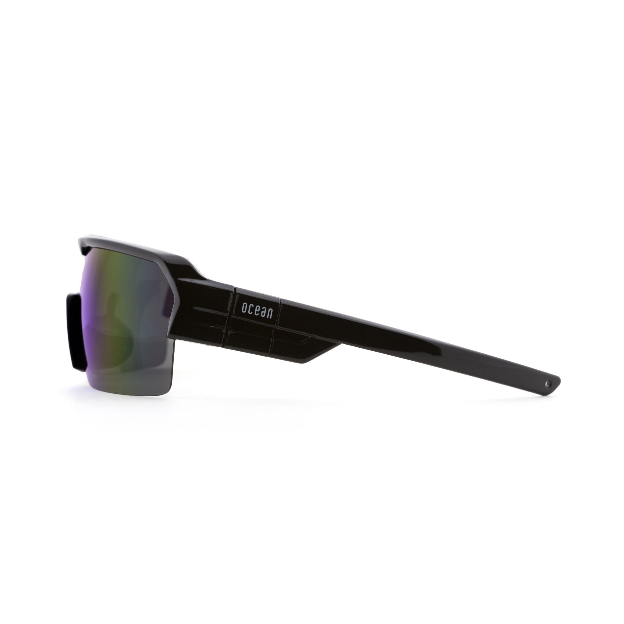 Купить Спортивные очки с диоптриями OCEAN Race Black / Revo Blue Polarized lenses, rx-687/3801.1x 7ft.ru в интернет магазине Семь Футов