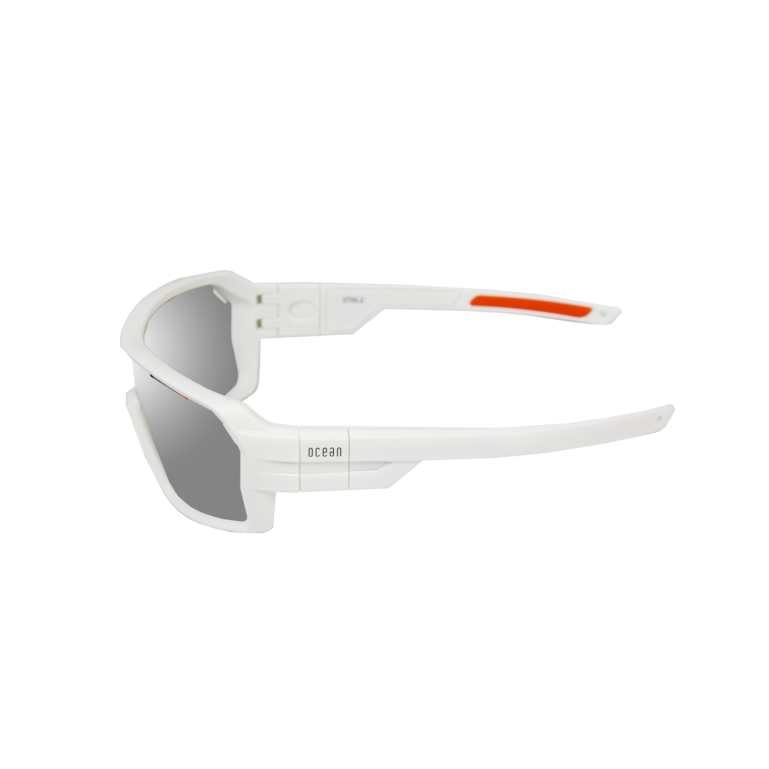 Купить Спортивные очки с диоптриями OCEAN Chameleon Matt White / Revo Grey Polarized lenses, rx-687/3700.6 7ft.ru в интернет магазине Семь Футов