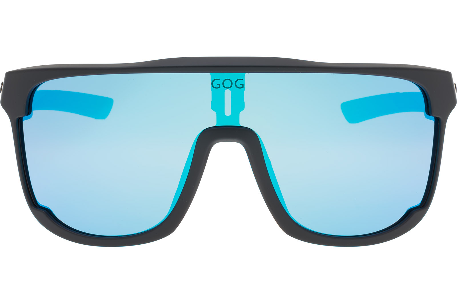 Купить Спортивные очки GOG Valkyrie / Matt Black / White-Blue Lens, e531-1 7ft.ru в интернет магазине Семь Футов