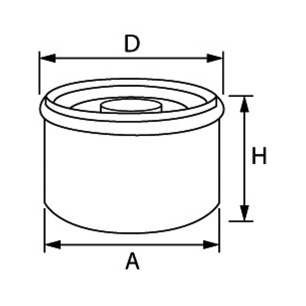 Купить Запасной картридж топливных фильтров 21624740 Ø85x133,5мм для дизельных моторов Volvo Penta, Osculati 17.638.01 7ft.ru в интернет магазине Семь Футов