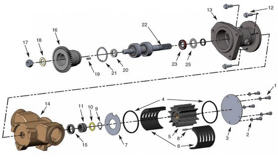 nasos_oxlazhdeniya_dvigatelya_Sherwood_G2903X_vxodnoe_vyxodnoe_otverstie_63.5_50.8mm_flancevoe_kreplenie_zubchatyj_privod_korpus_iz_bronzy 4_mini