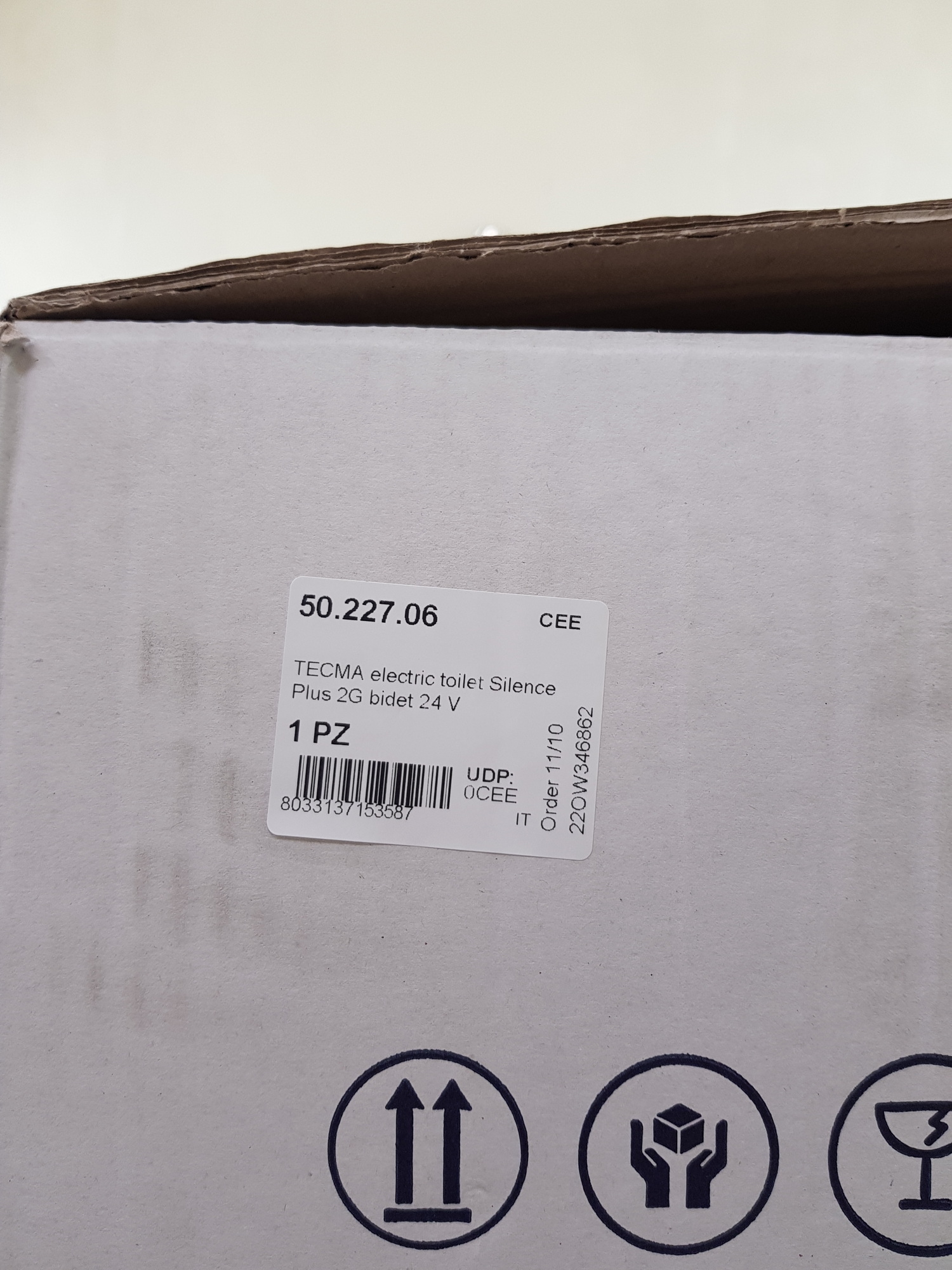 Купить Электрический туалет со встроенным биде Thetford Tecma Silence Plus 2G 390x510x460мм 24В, Osculati 50.227.06 7ft.ru в интернет магазине Семь Футов