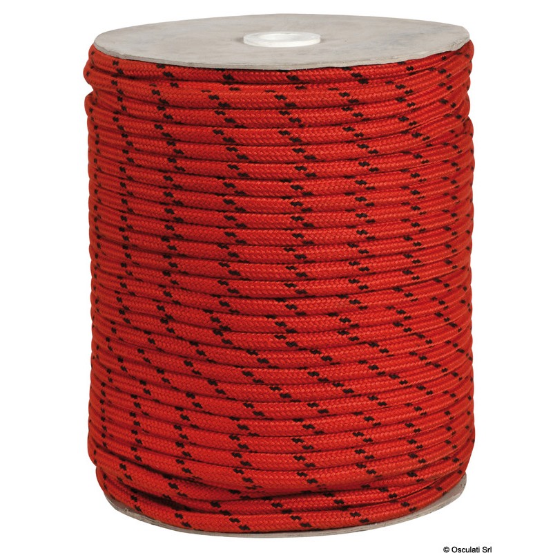 Купить Шкотовый трос из полиэфира красный 150 м диаметр 12 мм, Osculati 06.437.12RO 7ft.ru в интернет магазине Семь Футов