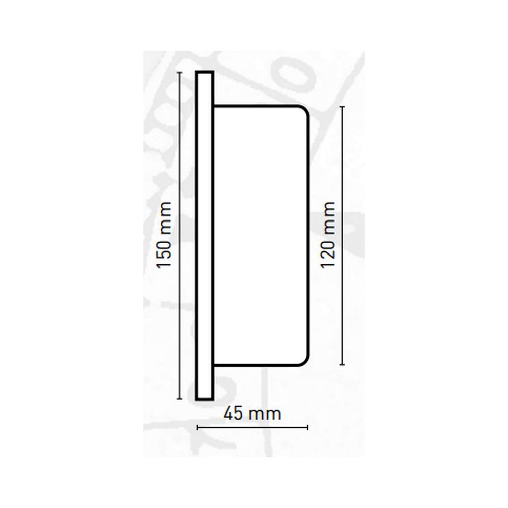 Купить Метеостанция судовая ANVI Termometros 32.0475 Ø150/120x45мм термометр/гигрометр из полированной и хромированной латуни 7ft.ru в интернет магазине Семь Футов