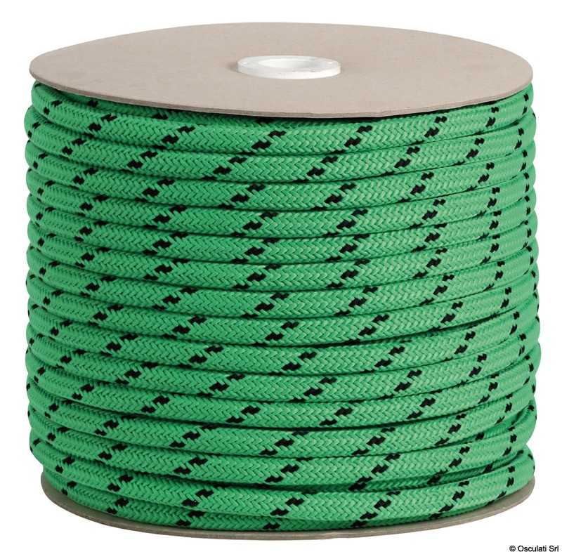 Купить Шкотовый трос из полиэфира зелёный 150 м диаметр 12 мм, Osculati 06.437.12VE 7ft.ru в интернет магазине Семь Футов