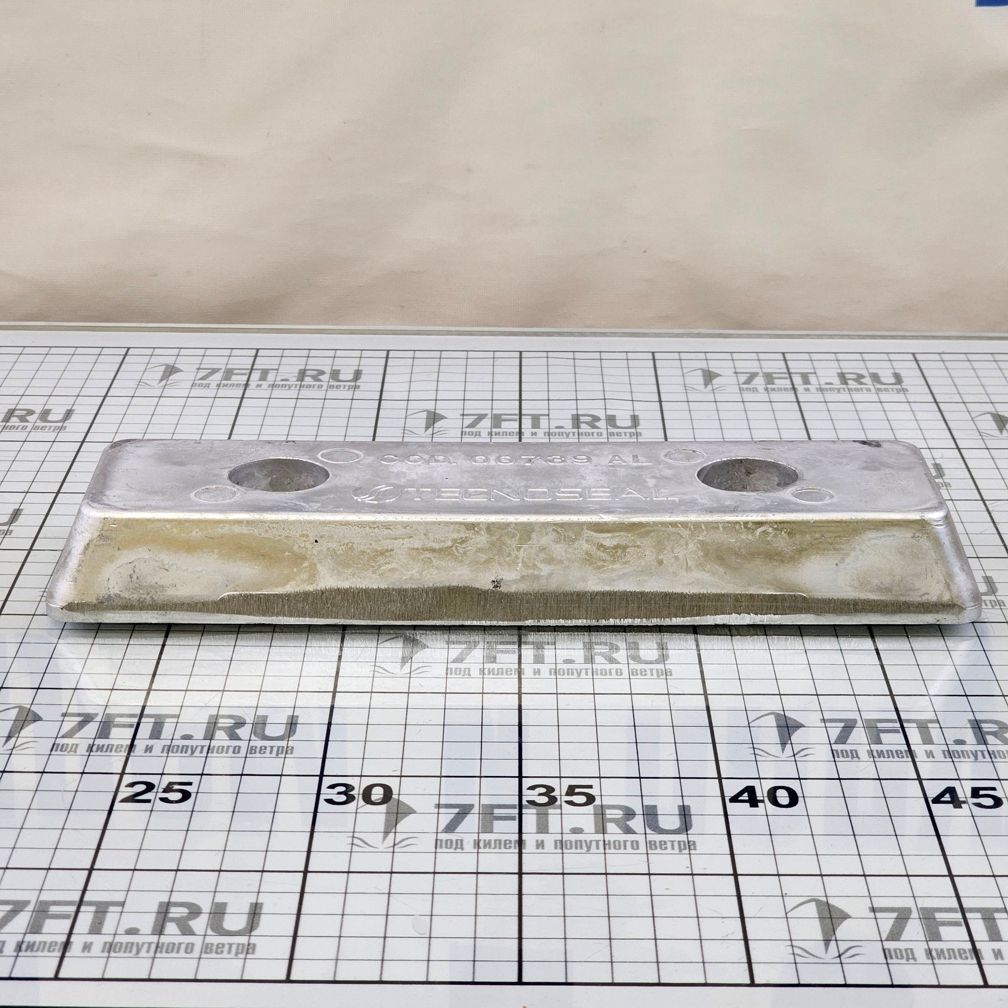 Купить Алюминиевый анод A 40005875 267x85x30мм для моторов Volvo Penta IPS, Osculati 43.511.01 7ft.ru в интернет магазине Семь Футов