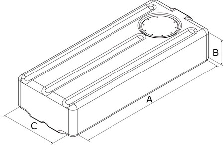 zhyostkij vodyanoj bak can-sb 01.2043 32l 450x390x200mm bez shtucerov iz polietilena zelenyj2.jpg