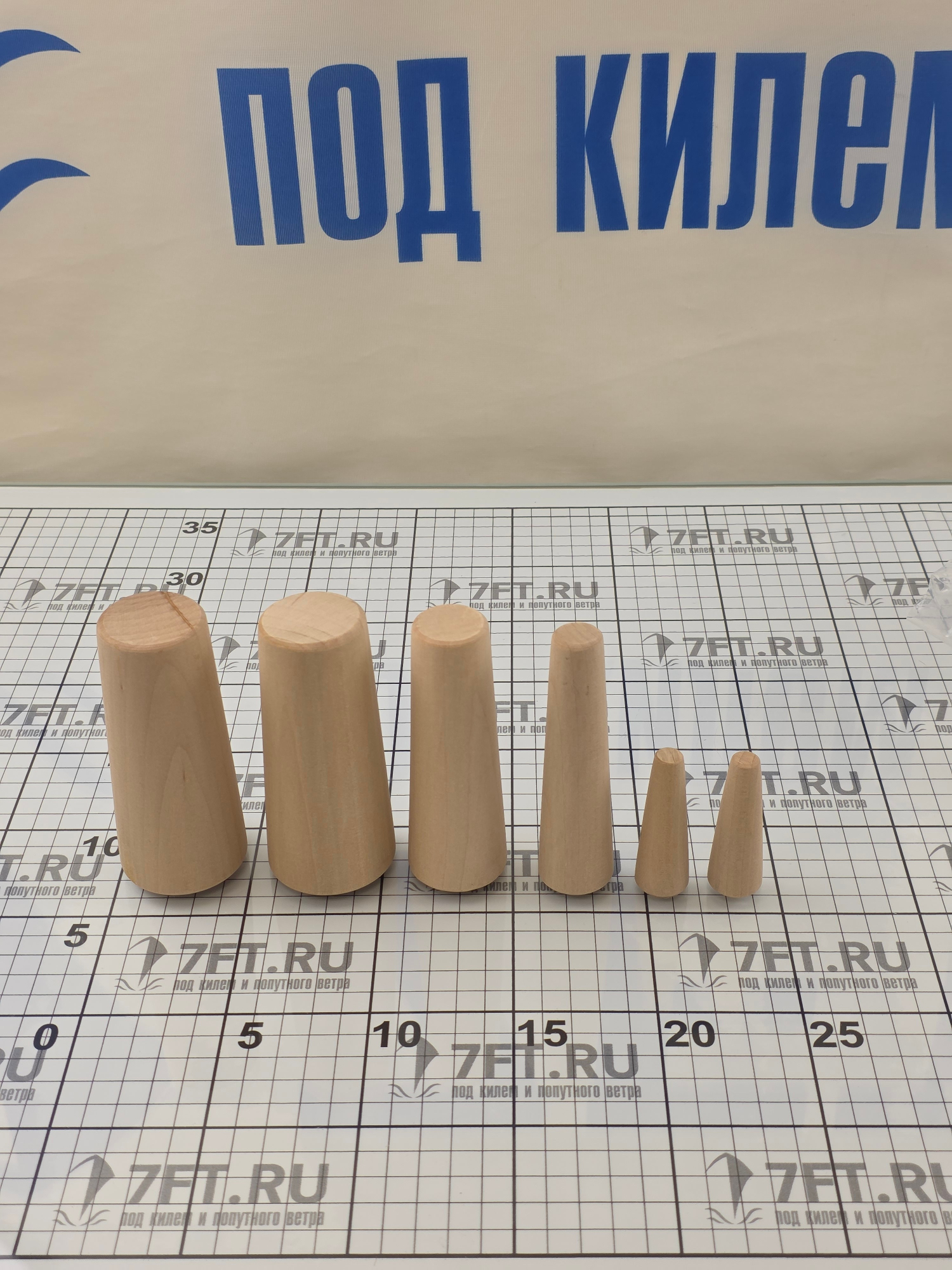 Купить Комплект аварийных пробок 6шт Seachoice 50-45411 из древесины для судов, купить спасательное снаряжение в интернет-магазине 7ft.ru в интернет магазине Семь Футов