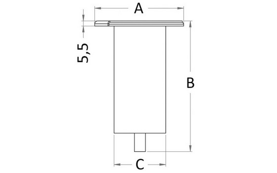 pryamoe_vreznoe_snovanie_dlya_poruchnya_ø95x141.5mm_s_povorotnoj_kryshkoj_nerzhaveyushhaya_stal_osculati_46.815.00_mini