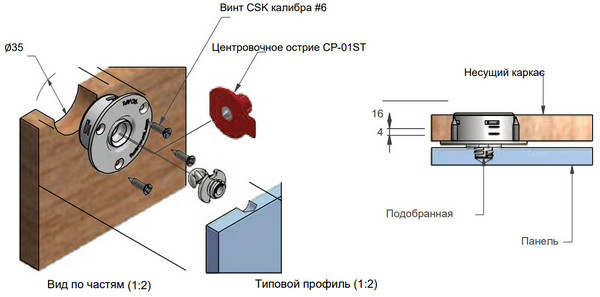 Klipsa_oxvaty'vayushhaya_s_avtomaticheskoj_bokovoj_regulirovkoj_Fastmount_PC-AF1_standartny'j_profil'_iz_belogo_plastika_mini.jpg