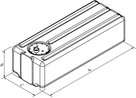 zhyostkij vodyanoj bak can-sb 01.2043 32l 450x390x200mm bez shtucerov iz polietilena zelenyj1.jpg