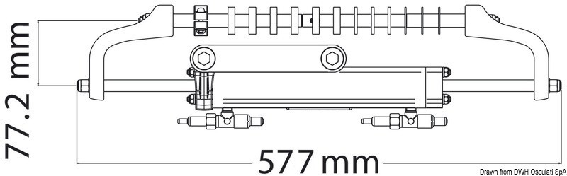 Купить ULTRAFLEX Gotech hydr. steering front outboard, 45.273.00 7ft.ru в интернет магазине Семь Футов